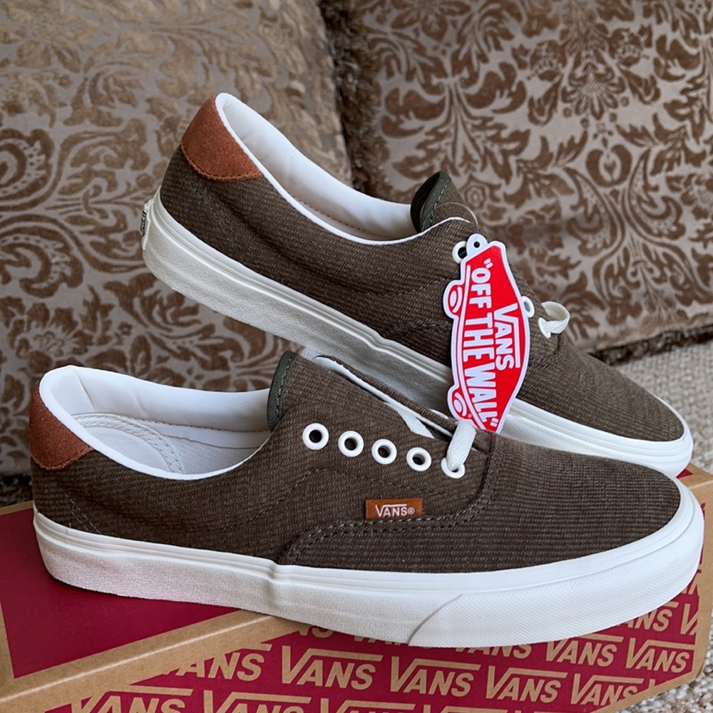 Vans Era 59 Flannel Dusty Olive WMNS - Picture 6 of 16